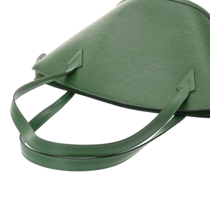 LOUIS VUITTON ルイヴィトン エピ サンジャック ショッピング トート グリーン M52264 レディース エピレザー ショルダーバッグ ABランク 中古 銀蔵