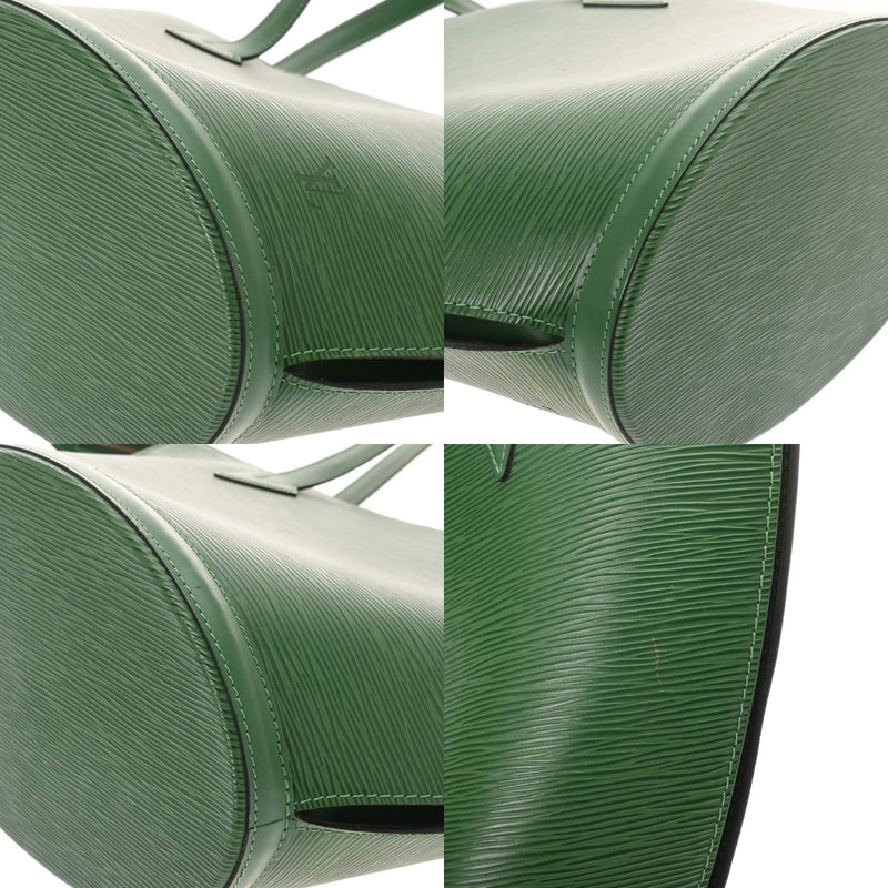 LOUIS VUITTON ルイヴィトン エピ サンジャック ショッピング トート グリーン M52264 レディース エピレザー ショルダーバッグ ABランク 中古 銀蔵