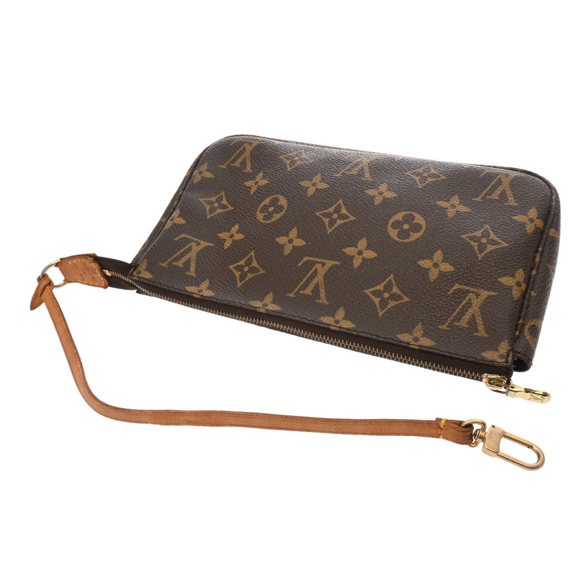 LOUIS VUITTON モノグラム ポシェットアクセソワール M51980 ルイヴィトン ポシェット アクセソワール 旧型 14145 ブラウン