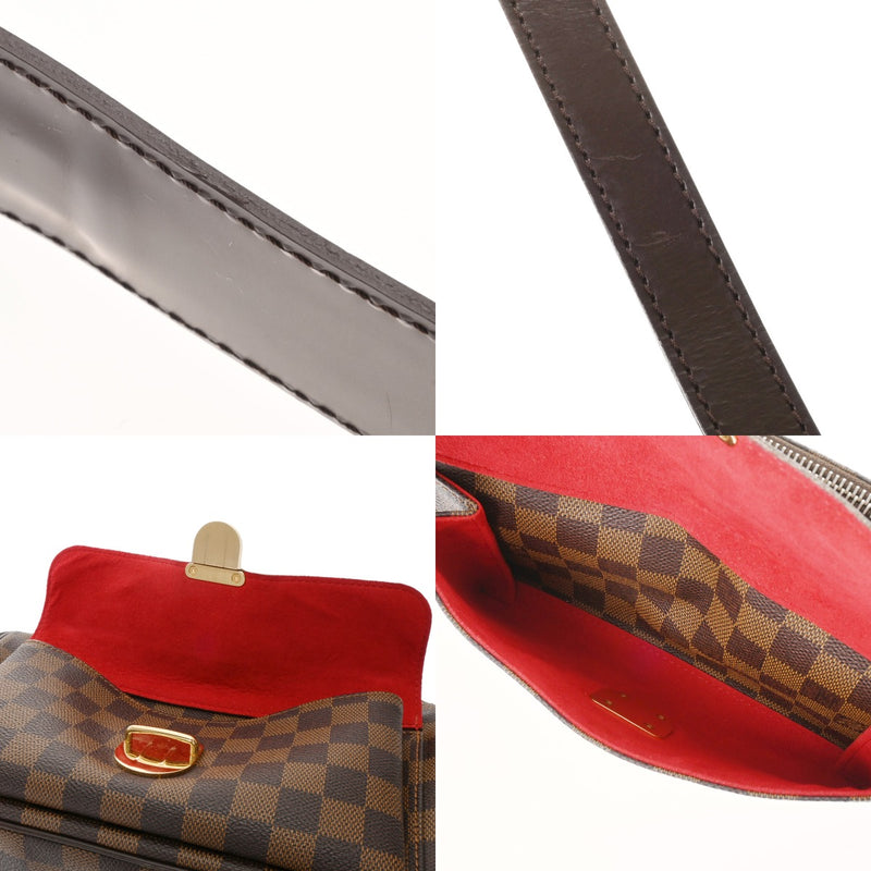 LOUIS VUITTON ルイヴィトン ダミエ ラヴェッロ GM ブラウン N60006 レディース ダミエキャンバス ショルダーバッグ ABランク 中古 銀蔵
