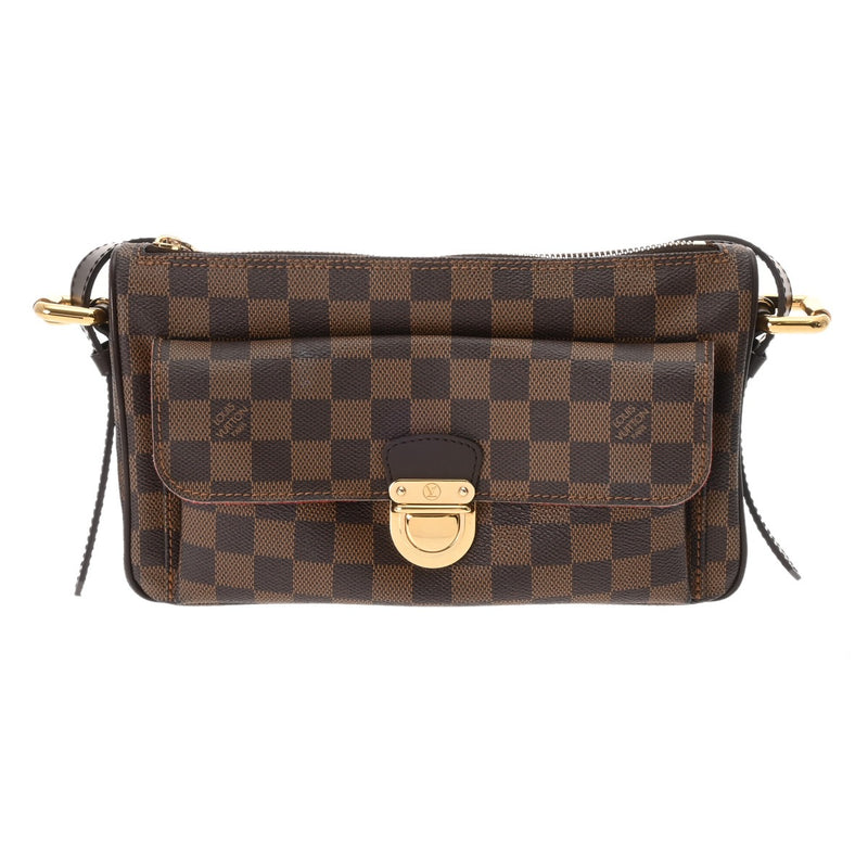 LOUIS VUITTON ルイヴィトン ダミエ ラヴェッロ GM ブラウン N60006 レディース ダミエキャンバス ショルダーバッグ ABランク 中古 銀蔵
