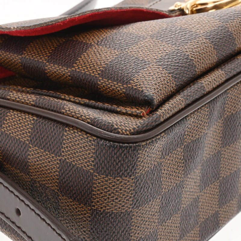 LOUIS VUITTON ルイヴィトン ダミエ ラヴェッロ GM ブラウン N60006 レディース ダミエキャンバス ショルダーバッグ ABランク 中古 銀蔵