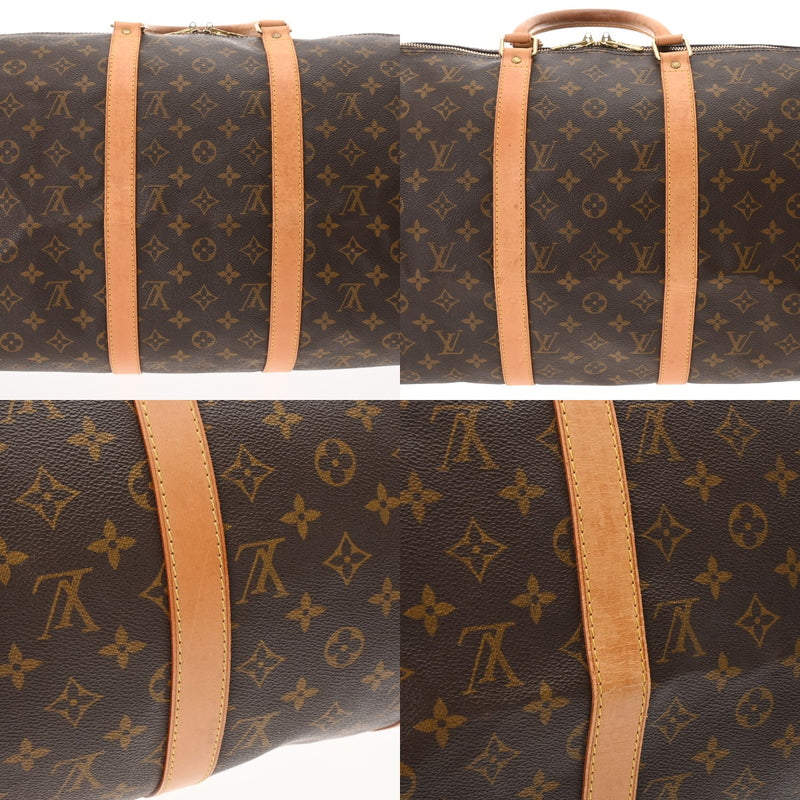 LOUIS VUITTON ルイヴィトン モノグラム キーポル 50 ブラウン M41426 ユニセックス モノグラムキャンバス ボストンバッグ Bランク 中古 銀蔵