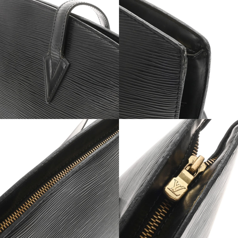 LOUIS VUITTON ルイヴィトン エピ サンジャック ショッピング トート ノワール M52262 レディース エピレザー ショルダーバッグ Bランク 中古 銀蔵