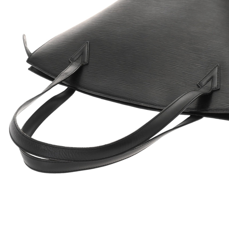 LOUIS VUITTON ルイヴィトン エピ サンジャック ショッピング トート ノワール M52262 レディース エピレザー ショルダーバッグ Bランク 中古 銀蔵