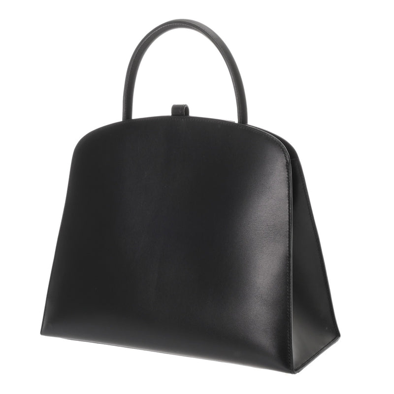 HERMES エルメス ダルヴィ PM ブラック □C刻印(1999年頃) レディース ボックスカーフ ハンドバッグ Aランク 中古 銀蔵