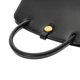 HERMES エルメス ダルヴィ PM ブラック □C刻印(1999年頃) レディース ボックスカーフ ハンドバッグ Aランク 中古 銀蔵