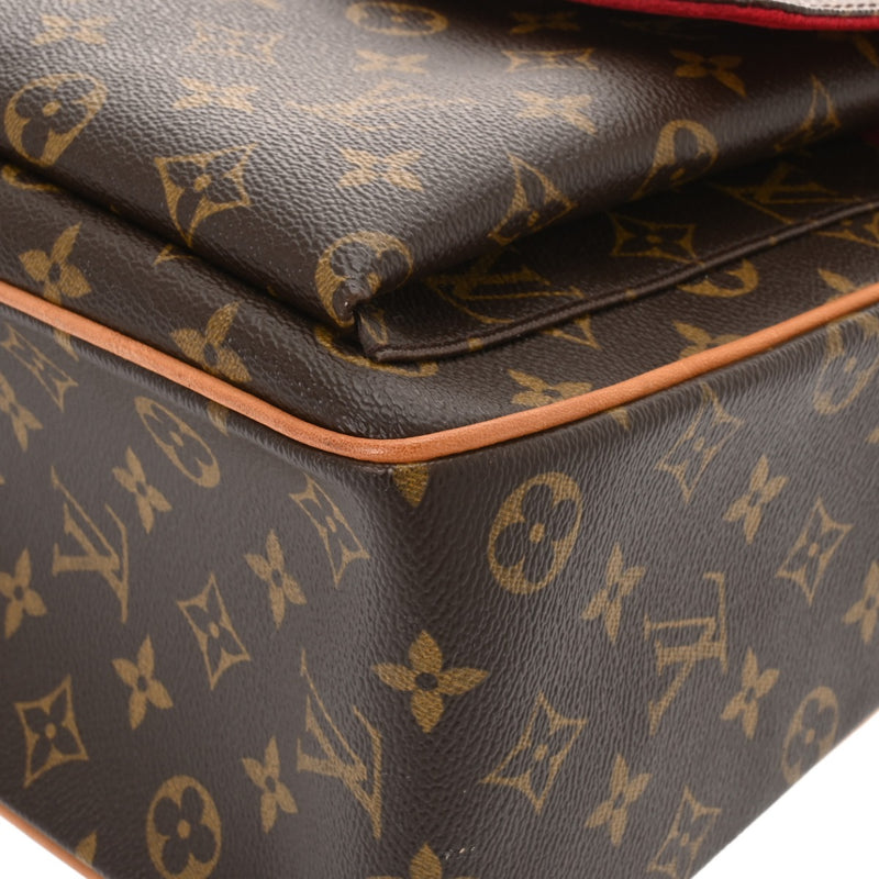 LOUIS VUITTON ルイヴィトン モノグラム ミュルティプリシテ ブラウン M51162 レディース モノグラムキャンバス ハンドバッグ ABランク 中古 銀蔵
