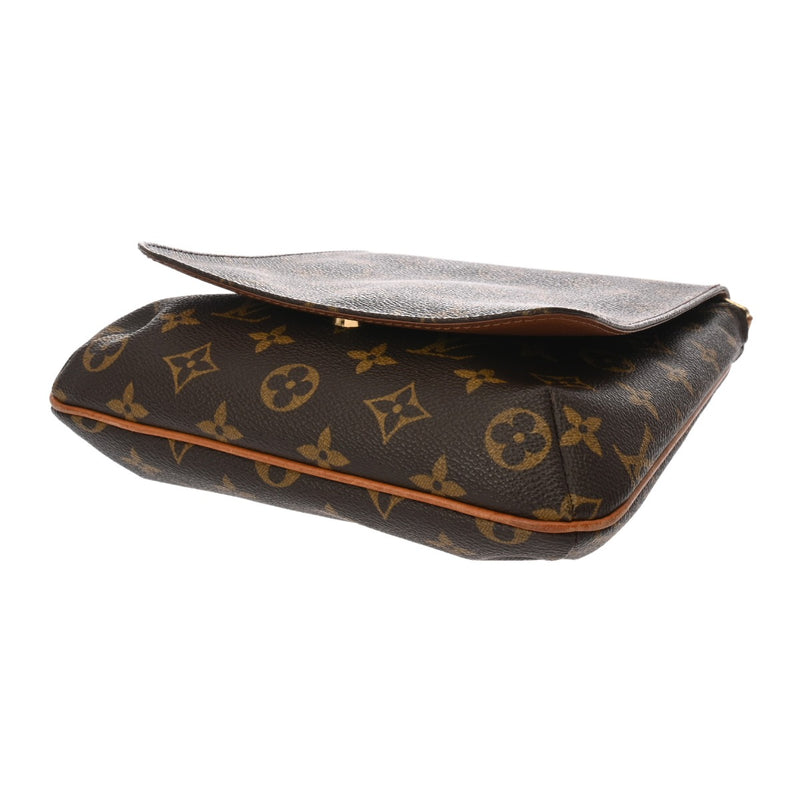 LOUIS VUITTON ルイヴィトン モノグラム ミュゼットサルサ ショート ブラウン M51258 レディース モノグラムキャンバス ショルダーバッグ Bランク 中古 銀蔵