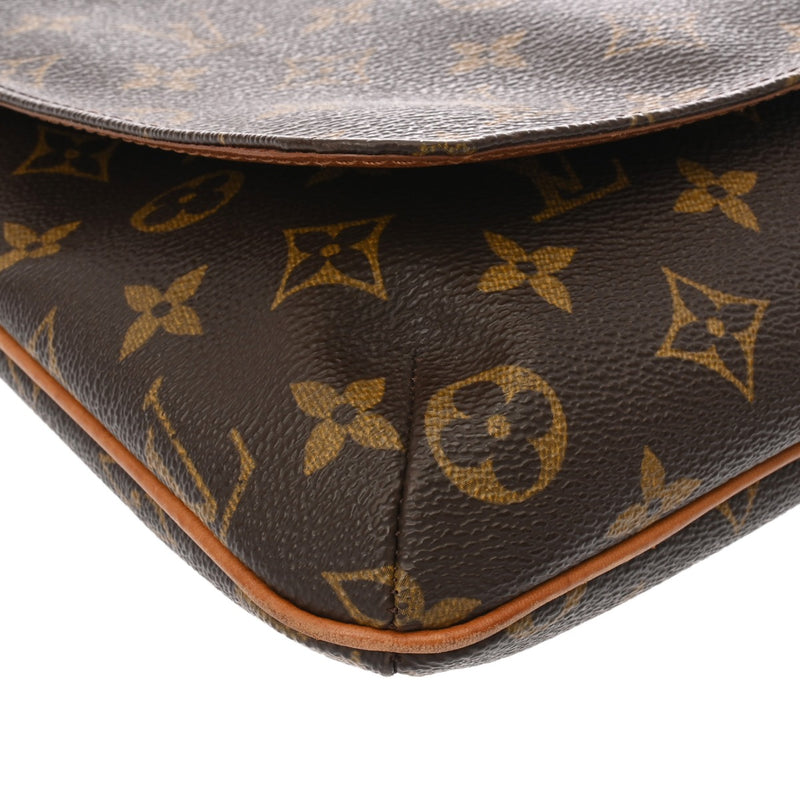 LOUIS VUITTON ルイヴィトン モノグラム ミュゼットサルサ ショート ブラウン M51258 レディース モノグラムキャンバス ショルダーバッグ Bランク 中古 銀蔵