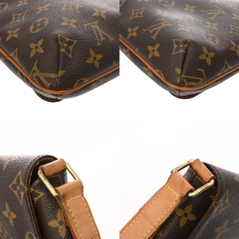 LOUIS VUITTON ルイヴィトン モノグラム ミュゼットサルサ ショート ブラウン M51258 レディース モノグラムキャンバス ショルダーバッグ Bランク 中古 銀蔵