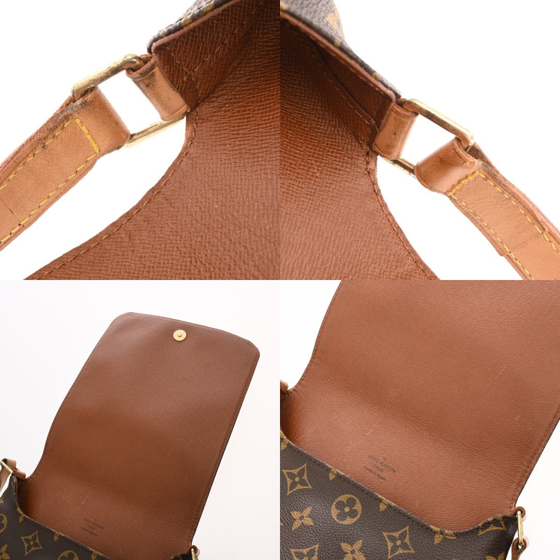 LOUIS VUITTON ルイヴィトン モノグラム ミュゼットサルサ ショート ブラウン M51258 レディース モノグラムキャンバス ショルダーバッグ Bランク 中古 銀蔵