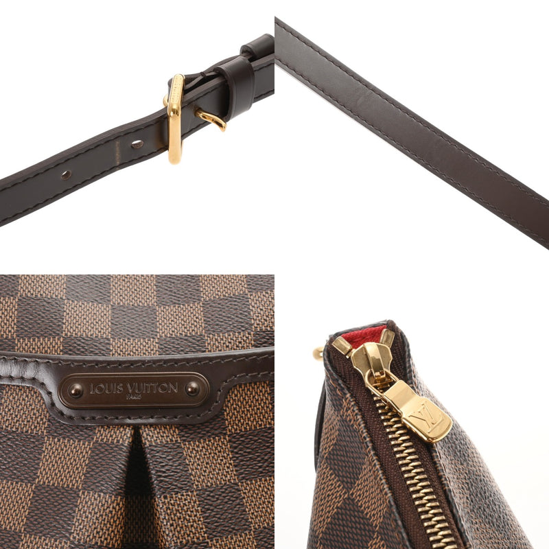 LOUIS VUITTON ルイヴィトン ダミエ ブルームズベリ PM ブラウン N42251 レディース ダミエキャンバス ショルダーバッグ ABランク 中古 銀蔵