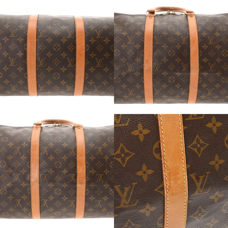 LOUIS VUITTON ルイヴィトン モノグラム キーポル 50 ブラウン M41426 ユニセックス モノグラムキャンバス ボストンバッグ Bランク 中古 銀蔵