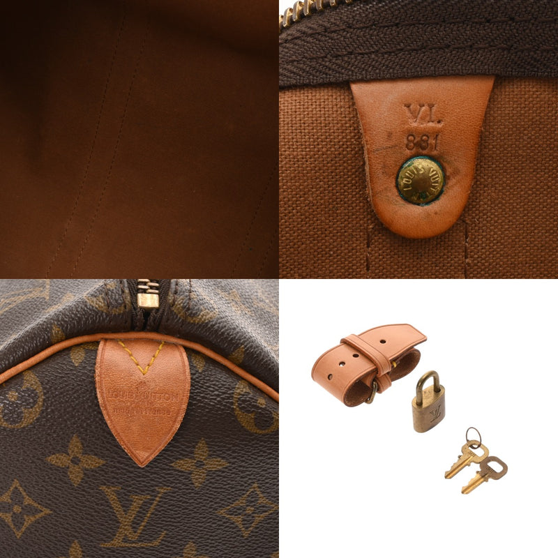 LOUIS VUITTON ルイヴィトン モノグラム キーポル 50 ブラウン M41426 ユニセックス モノグラムキャンバス ボストンバッグ Bランク 中古 銀蔵