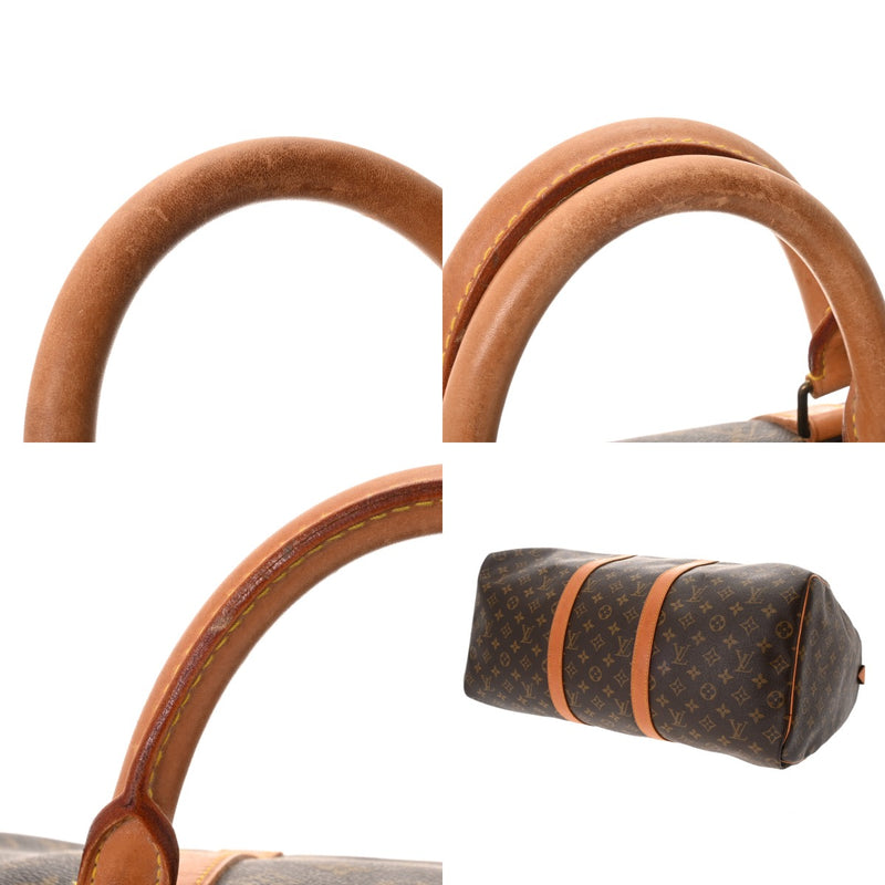 LOUIS VUITTON ルイヴィトン モノグラム キーポル 50 ブラウン M41426 ユニセックス モノグラムキャンバス ボストンバッグ Bランク 中古 銀蔵