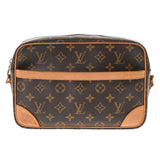 LOUIS VUITTON ルイヴィトン モノグラム トロカデロ 27 ブラウン M51274 レディース モノグラムキャンバス ショルダーバッグ Bランク 中古 銀蔵