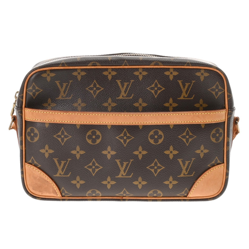 LOUIS VUITTON ルイヴィトン モノグラム トロカデロ 27 ブラウン M51274 レディース モノグラムキャンバス ショルダーバッグ Bランク 中古 銀蔵