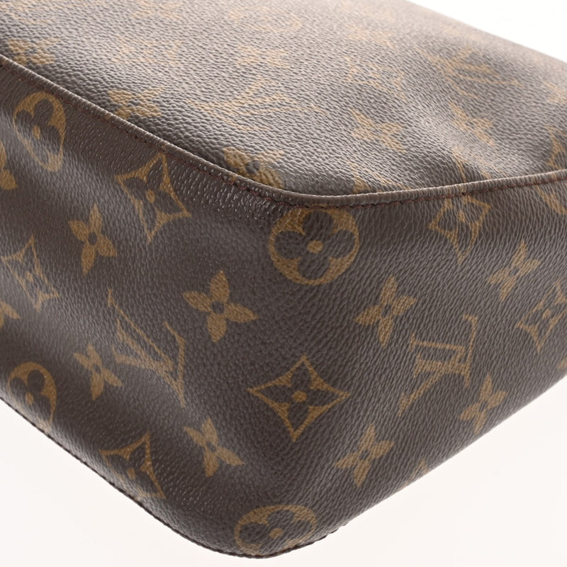 LOUIS VUITTON ルイヴィトン モノグラム ルーピング MM ブラウン M51146 レディース モノグラムキャンバス セミショルダーバッグ Bランク 中古 銀蔵