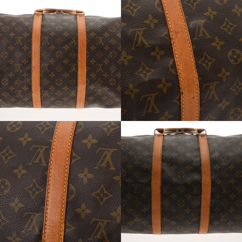 LOUIS VUITTON ルイヴィトン モノグラム キーポル 50 ブラウン M41426 ユニセックス モノグラムキャンバス ボストンバッグ Bランク 中古 銀蔵