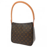 LOUIS VUITTON ルイヴィトン モノグラム ルーピング MM ブラウン M51146 レディース モノグラムキャンバス セミショルダーバッグ ABランク 中古 銀蔵