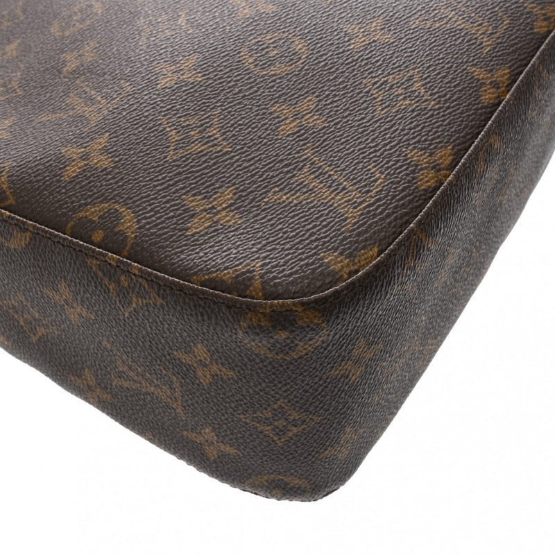 LOUIS VUITTON ルイヴィトン モノグラム ルーピング MM ブラウン M51146 レディース モノグラムキャンバス セミショルダーバッグ ABランク 中古 銀蔵