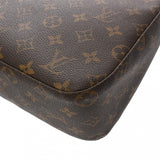 LOUIS VUITTON ルイヴィトン モノグラム ルーピング MM ブラウン M51146 レディース モノグラムキャンバス セミショルダーバッグ ABランク 中古 銀蔵