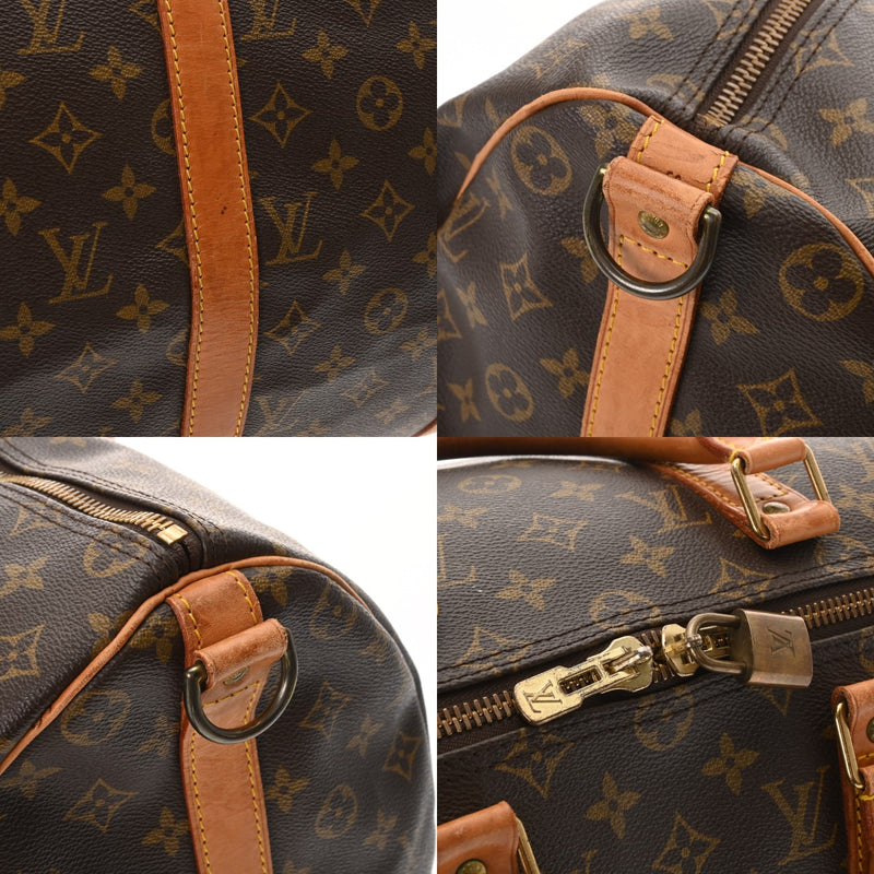 LOUIS VUITTON ルイヴィトン モノグラム キーポル バンドリエール 50 2WAY ブラウン M41416 ユニセックス モノグラムキャンバス ボストンバッグ Bランク 中古 銀蔵