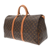 LOUIS VUITTON ルイヴィトン モノグラム キーポル 50 ブラウン M41426 ユニセックス モノグラムキャンバス ボストンバッグ Bランク 中古 銀蔵