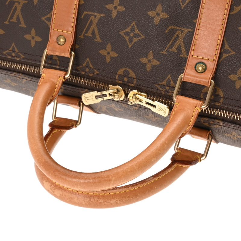 LOUIS VUITTON ルイヴィトン モノグラム キーポル 50 ブラウン M41426 ユニセックス モノグラムキャンバス ボストンバッグ Bランク 中古 銀蔵