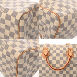 LOUIS VUITTON ルイヴィトン ダミエアズール スピーディ 30 ホワイト N41533 ユニセックス ダミエアズールキャンバス ハンドバッグ ABランク 中古 銀蔵