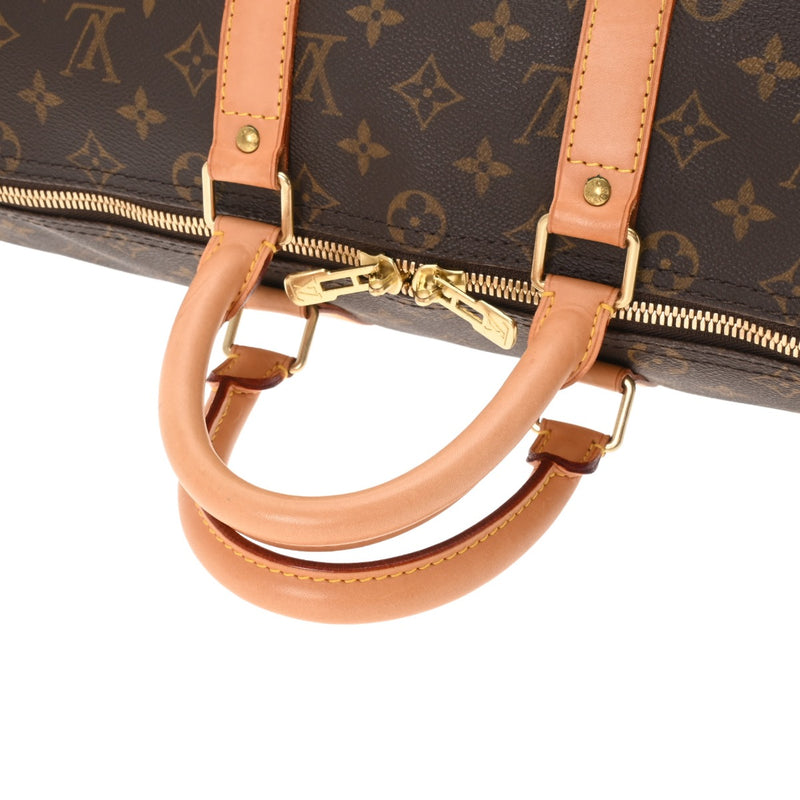 LOUIS VUITTON ルイヴィトン モノグラム キーポル バンドリエール 45 2WAY ブラウン M41418 ユニセックス モノグラムキャンバス ボストンバッグ ABランク 中古 銀蔵