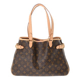 LOUIS VUITTON ルイヴィトン モノグラム バティニョール オリゾンタル ブラウン M51154 レディース モノグラムキャンバス トートバッグ ABランク 中古 銀蔵