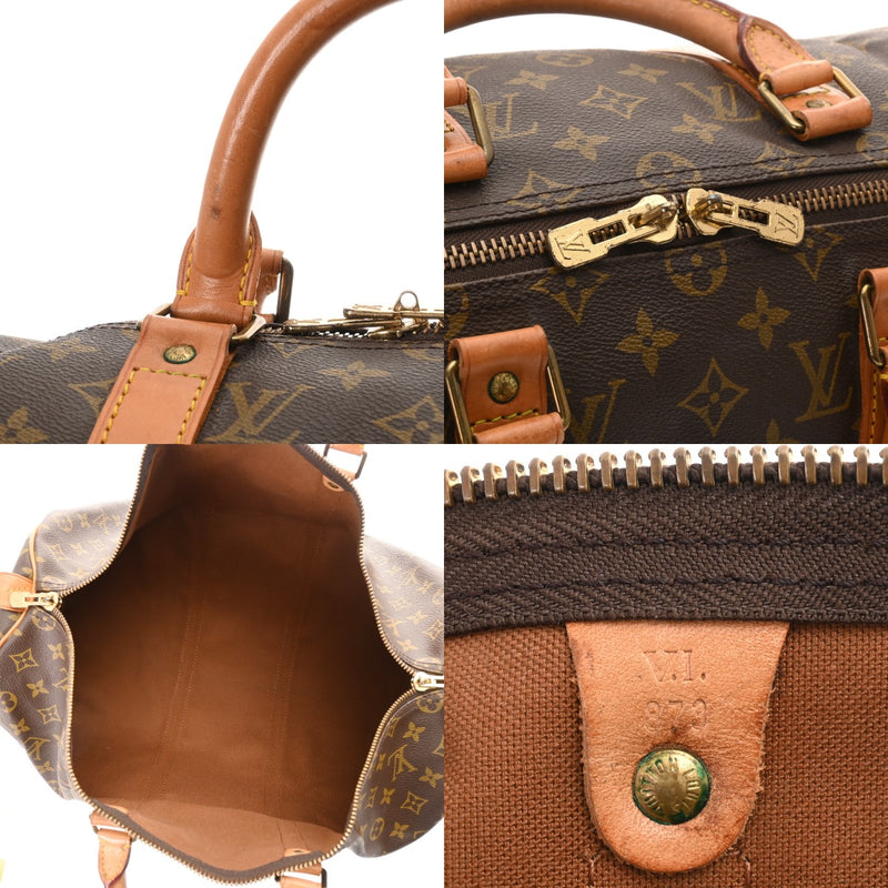 LOUIS VUITTON ルイヴィトン モノグラム キーポル 50 ブラウン M41426 ユニセックス モノグラムキャンバス ボストンバッグ Bランク 中古 銀蔵