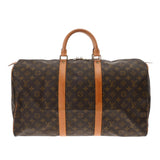 LOUIS VUITTON ルイヴィトン モノグラム キーポル 50 ブラウン M41426 ユニセックス モノグラムキャンバス ボストンバッグ Bランク 中古 銀蔵