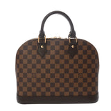 LOUIS VUITTON ルイヴィトン ダミエ アルマ PM  ブラウン N53151 レディース ダミエキャンバス ハンドバッグ Aランク 中古 銀蔵