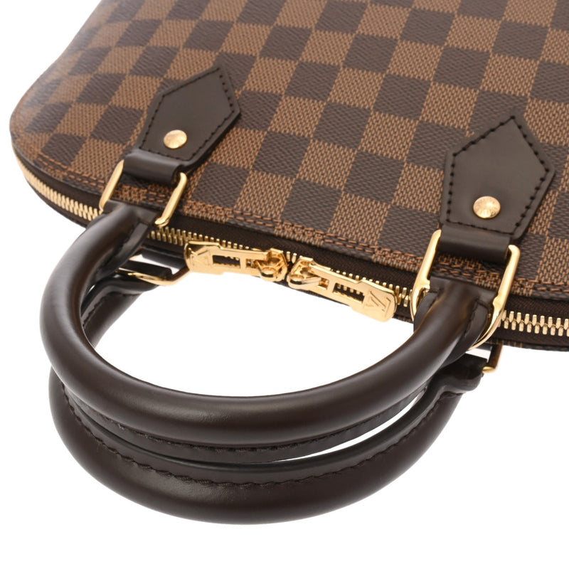LOUIS VUITTON ルイヴィトン ダミエ アルマ PM  ブラウン N53151 レディース ダミエキャンバス ハンドバッグ Aランク 中古 銀蔵