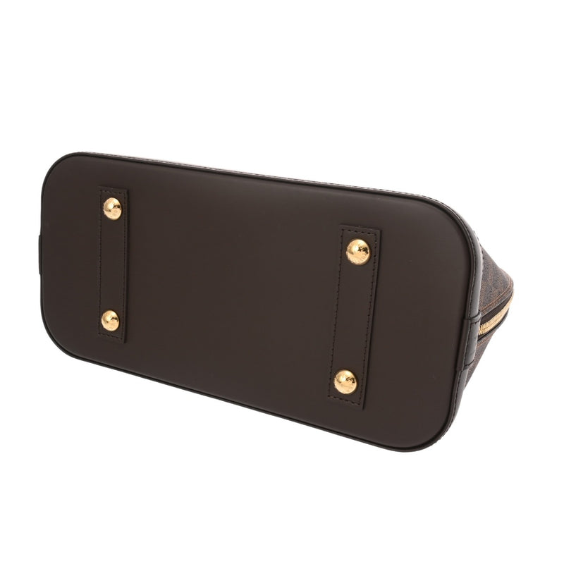 LOUIS VUITTON ルイヴィトン ダミエ アルマ PM  ブラウン N53151 レディース ダミエキャンバス ハンドバッグ Aランク 中古 銀蔵