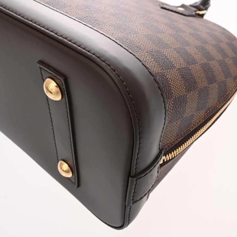 LOUIS VUITTON ルイヴィトン ダミエ アルマ PM  ブラウン N53151 レディース ダミエキャンバス ハンドバッグ Aランク 中古 銀蔵
