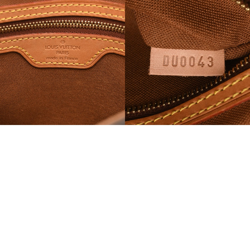 LOUIS VUITTON ルイヴィトン モノグラム ミニ ルーピング ブラウン M51147 レディース モノグラムキャンバス セミショルダーバッグ Bランク 中古 銀蔵