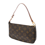LOUIS VUITTON ルイヴィトン モノグラム ポシェット アクセソワール ブラウン M51980 レディース モノグラムキャンバス アクセサリーポーチ Bランク 中古 銀蔵
