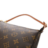 LOUIS VUITTON ルイヴィトン モノグラム ポシェット アクセソワール ブラウン M51980 レディース モノグラムキャンバス アクセサリーポーチ Bランク 中古 銀蔵