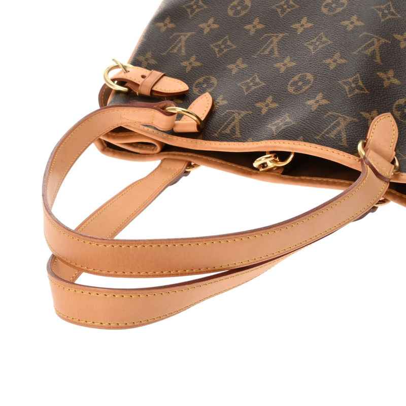 LOUIS VUITTON ルイヴィトン モノグラム バティニョール ヴェルティカル ブラウン M51153 レディース モノグラムキャンバス トートバッグ ABランク 中古 銀蔵