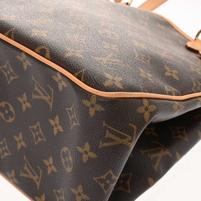 LOUIS VUITTON ルイヴィトン モノグラム バティニョール ヴェルティカル ブラウン M51153 レディース モノグラムキャンバス トートバッグ ABランク 中古 銀蔵
