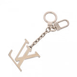 LOUIS VUITTON ルイヴィトン ポルトクレ イニシャル LV キーリング シルバー M65071 ユニセックス メタル キーホルダー Aランク 中古 銀蔵