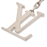 LOUIS VUITTON ルイヴィトン ポルトクレ イニシャル LV キーリング シルバー M65071 ユニセックス メタル キーホルダー Aランク 中古 銀蔵