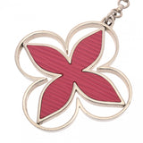 LOUIS VUITTON ルイヴィトン リミー  ピンク/シルバー M61013 レディース メタル レザー キーホルダー ABランク 中古 銀蔵