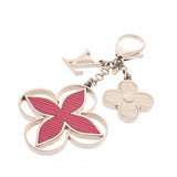 LOUIS VUITTON ルイヴィトン リミー  ピンク/シルバー M61013 レディース メタル レザー キーホルダー ABランク 中古 銀蔵