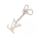 LOUIS VUITTON ルイヴィトン ポルトクレ イニシャル LV キーリング シルバー M65071 ユニセックス メタル キーホルダー Aランク 中古 銀蔵