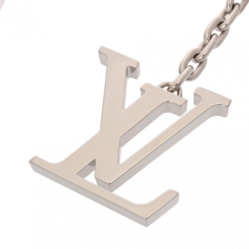 LOUIS VUITTON ルイヴィトン ポルトクレ イニシャル LV キーリング シルバー M65071 ユニセックス メタル キーホルダー Aランク 中古 銀蔵